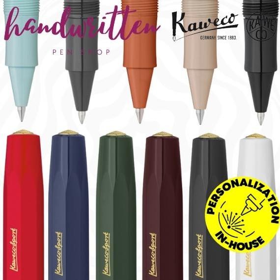 

TERMURAH - KAWECO Sport Classic / Skyline / Frosted Retractable Ballpoint | Gel Rollerball Pen / Pulpen