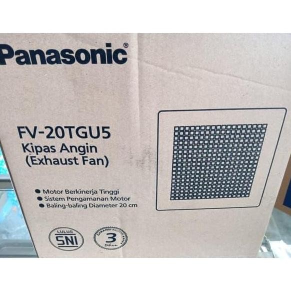 Panasonic Exhaust Fan Plafon Fv-20Tgu5 Ceiling Hexos Heksos 8" 8Inch