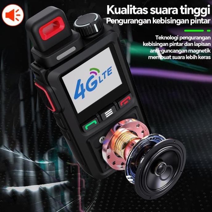 Sale Zello Poc Walkie Talkie Motorola T68 Handy Talkie Ht Global 4G Genggam Pengisian Daya Tipe-C Wi