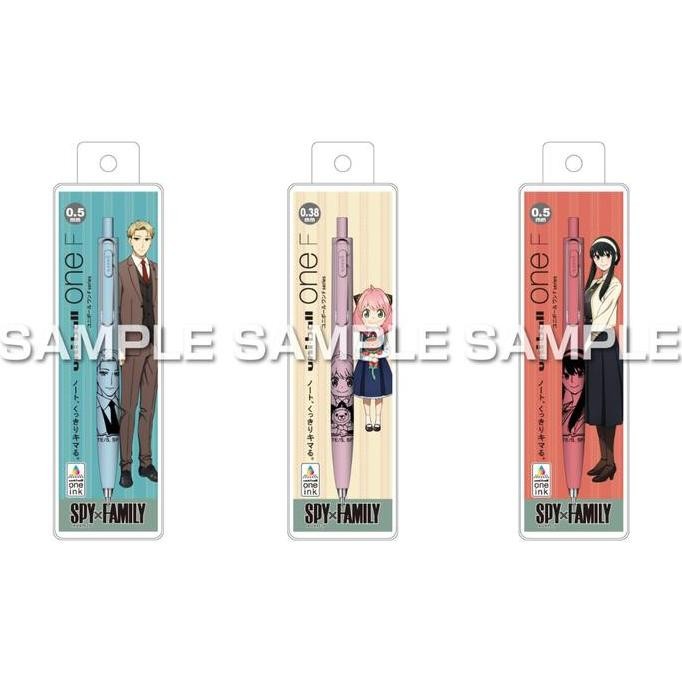 

TERMURAH - Uni UniBall One Feel Spy x Family 0.5mm Gel Ink Pen Limited Edition
