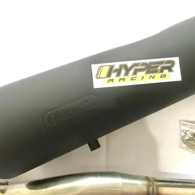 Knalpot Tsuki Emboss VND Orinal Thailand - Karisma / Supra X 125