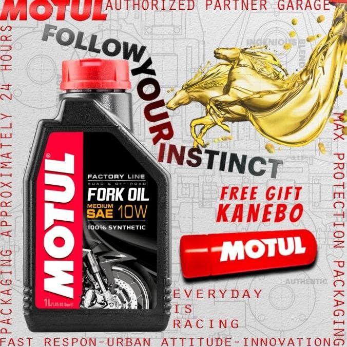 [Expert] MOTUL FORK OIL MEDIUM 10W - 1L OLI SHOCK OHLINS