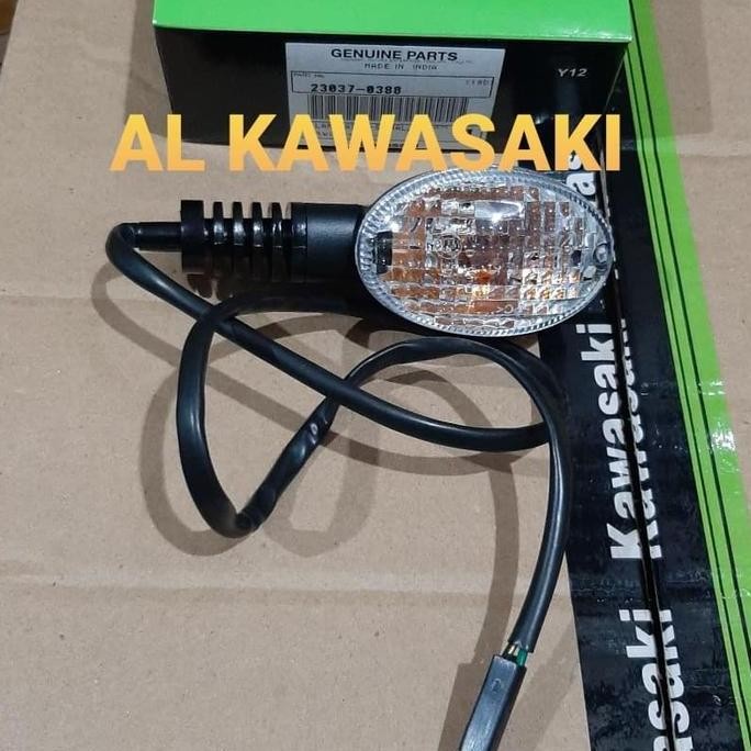 lampu sen sein depan kiri ninja 250r 250 r 250 karbu ori