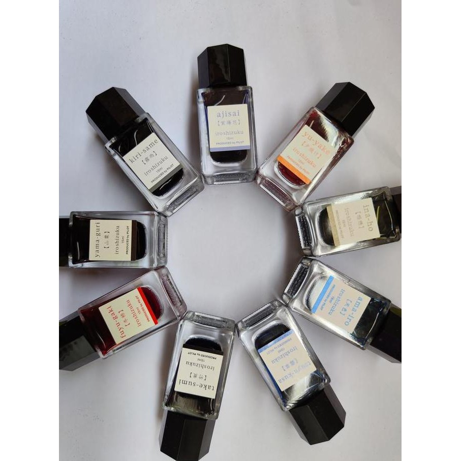 

TERLARIS - Pilot Iroshizuku Fountain 15ml Pen Ink Tinta Pena