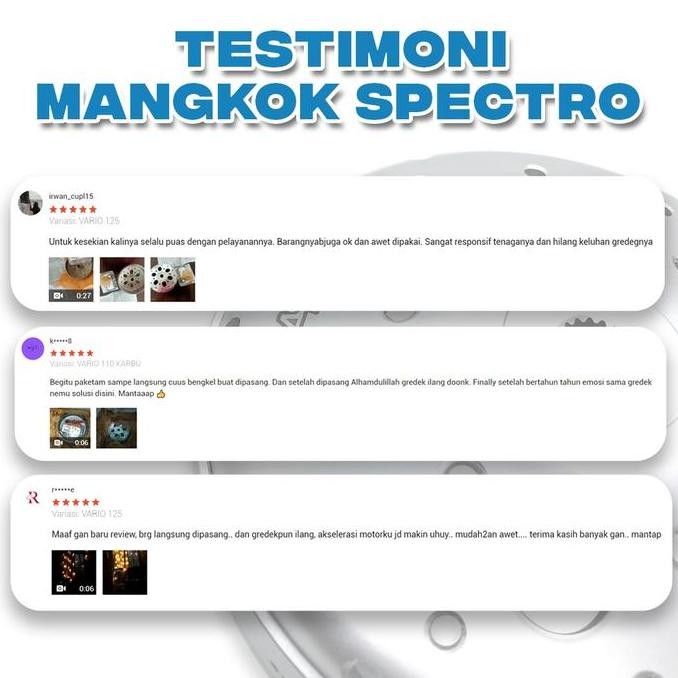 Full Spek CVT Upgrade NMAX AEROX 155 LEXI 125 ASTRO Performance Matic