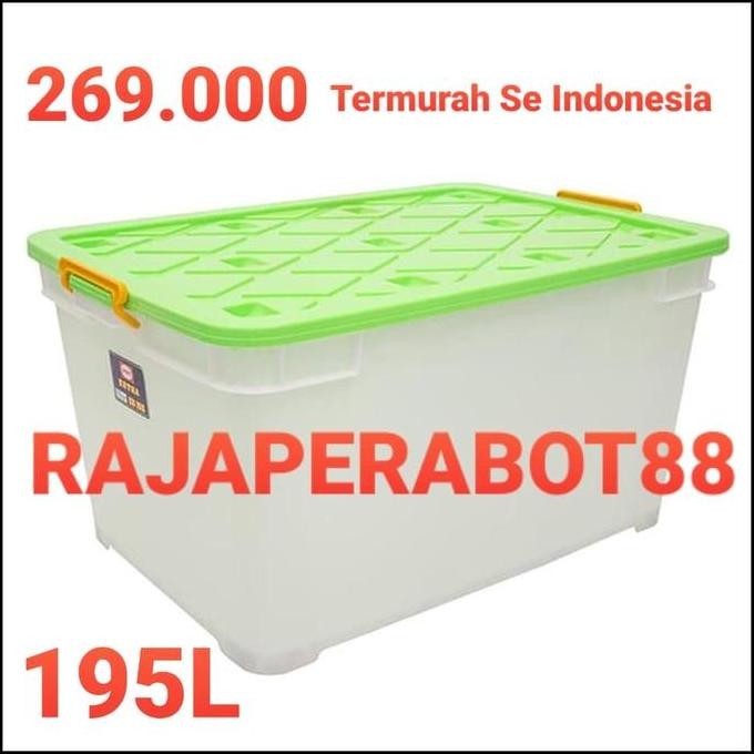 

Terlaris Shinpo Sip 126 Extra Container Box Cb 195 Liter Storage Box