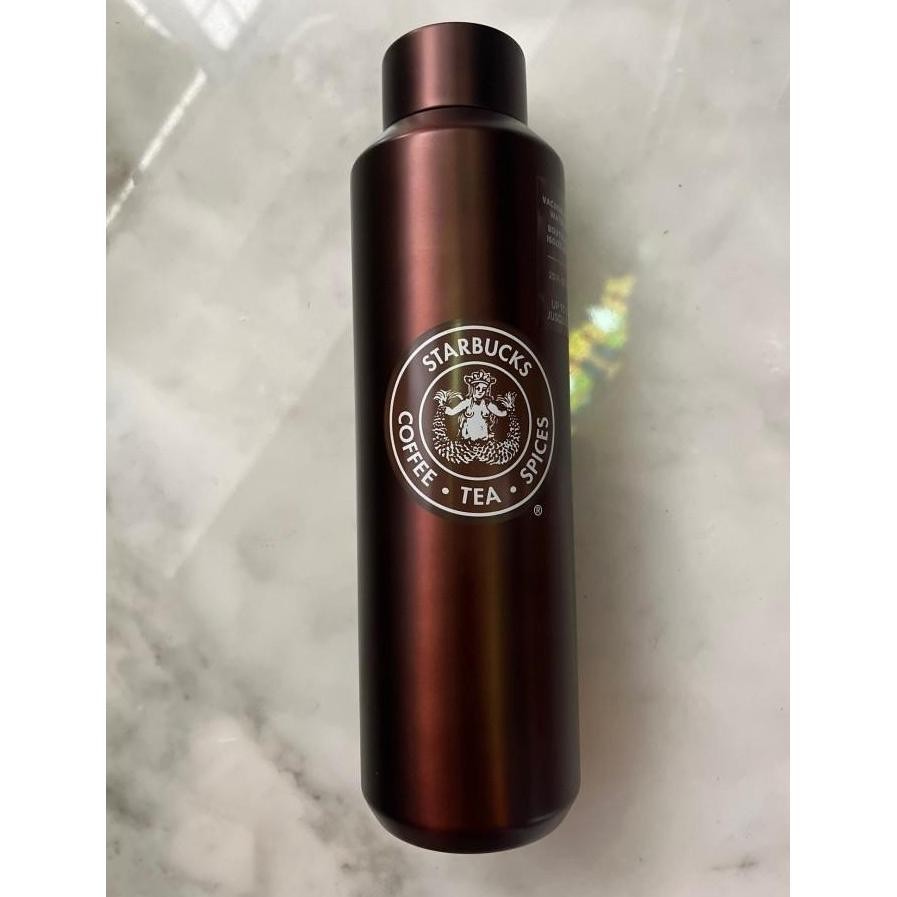 Starbucks Reserve Tumbler Termos Water Bottle 20Oz 591Ml Copper Red