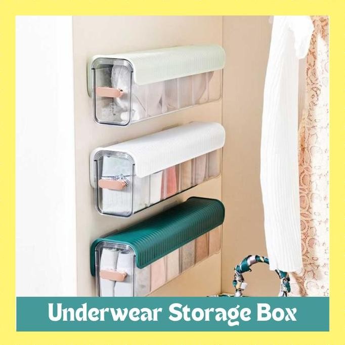 

Terlaris Kotak Laci Penyimpanan Pakaian Dalam Underwear Storage Box Organizer