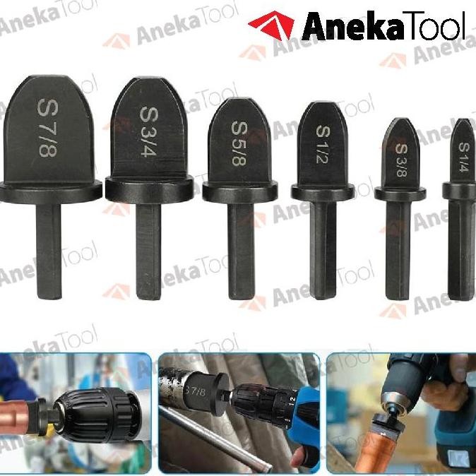 Alat Perbesar Pipa Tube Expander Pipe Expander Kuningan Tembaga 6 Pcs Murah