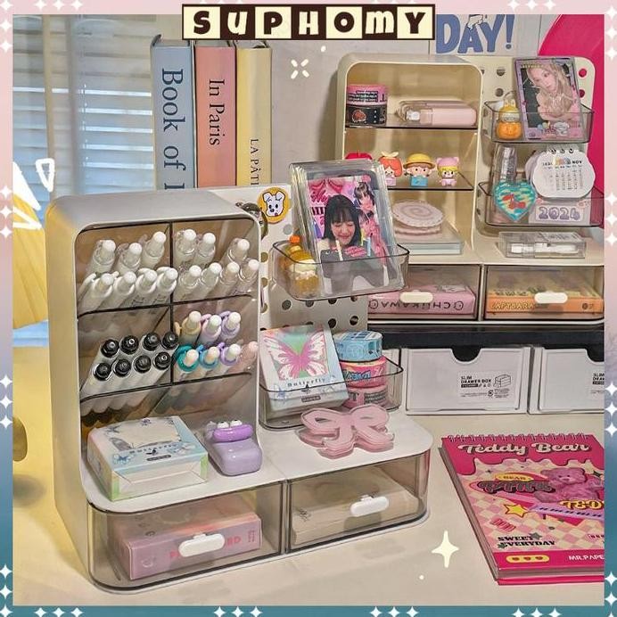 

Terlaris Kotak Pensil Meja Laci Mini Kotak Alat Tulis Desktop Organizer Storage Tempat Alat Tulis Penyimpanan Alat Tulis Organizer Stationery Suphomy