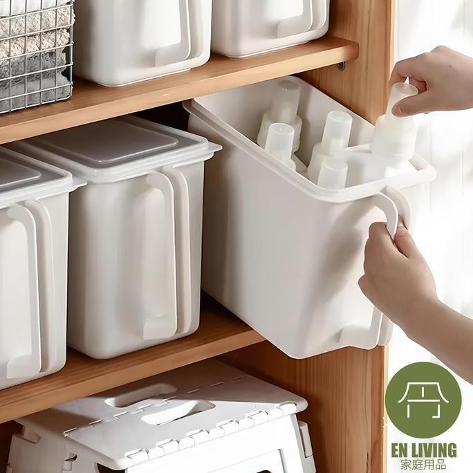 

Terlaris En Living Stocker With Handle Beige Large / Storage Box Serbaguna