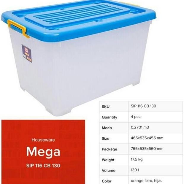

Terlaris Box Roda Shinpo 130 Ltr