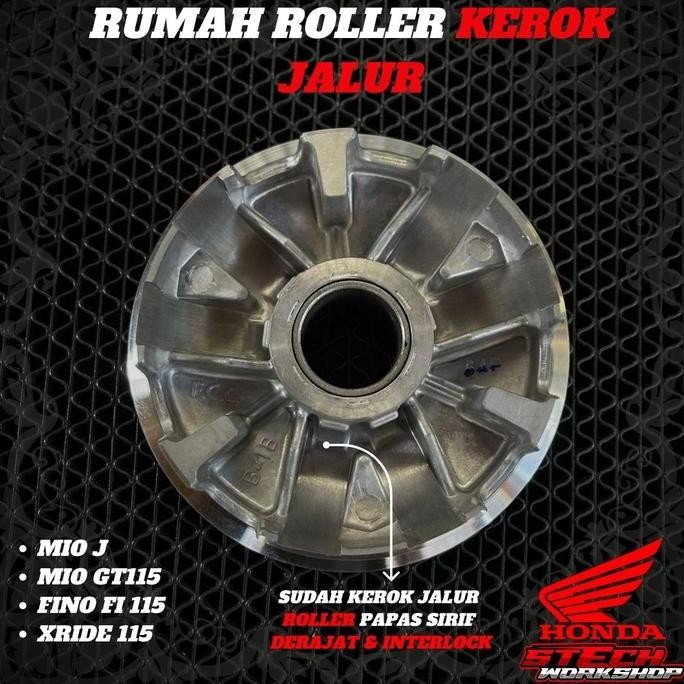 Pulley Set Rumah Roller Mio J Xride 115 Soul Gt 115 Custom Bubut