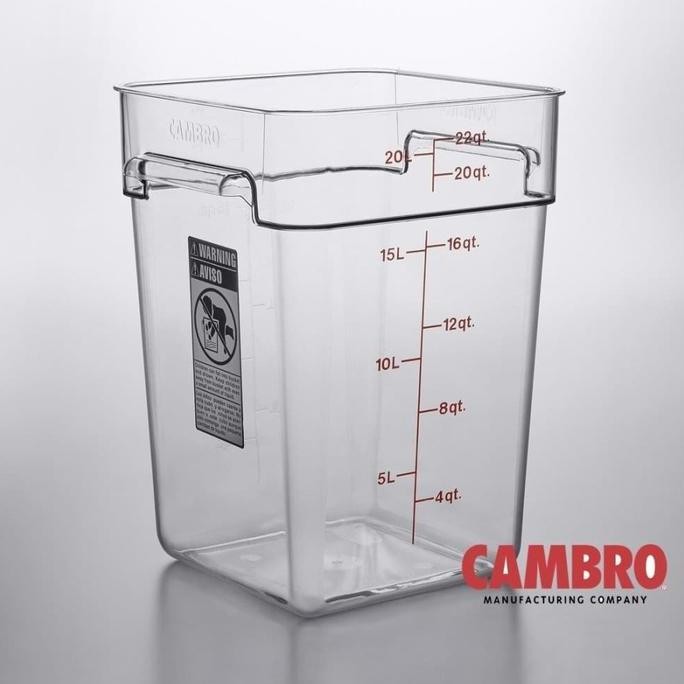 

Terlaris Cambro Food Storage Container / Wadah Makanan