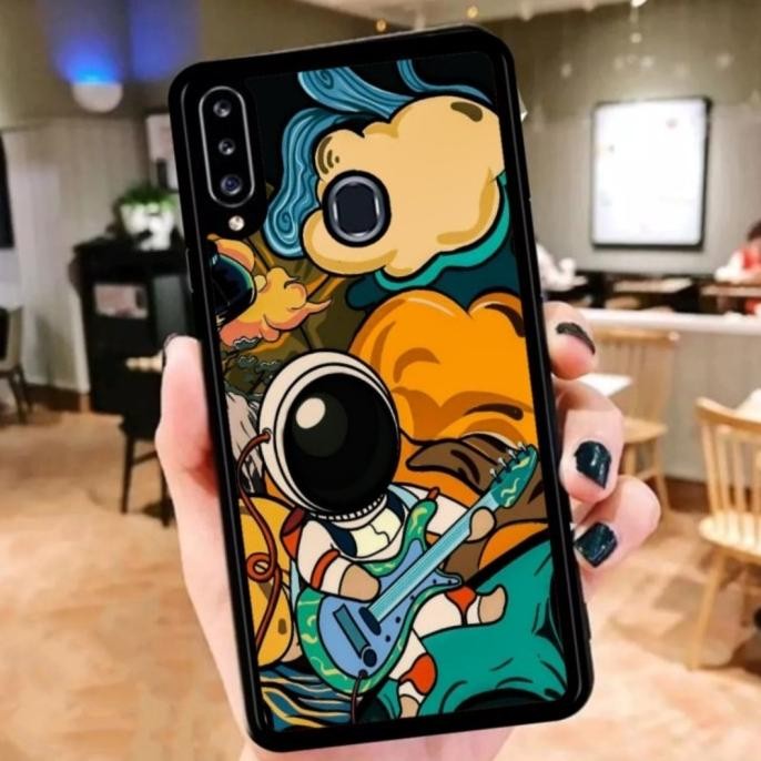 (Expert) Casing Custom Samsung A20 A20s A30 M20 AesThetic Astronot Case