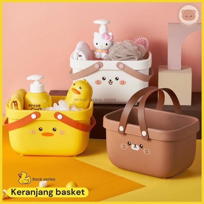 

Terlaris Keranjang Basket Bebek - Storage Box Organizer Duck Series Multifungsi