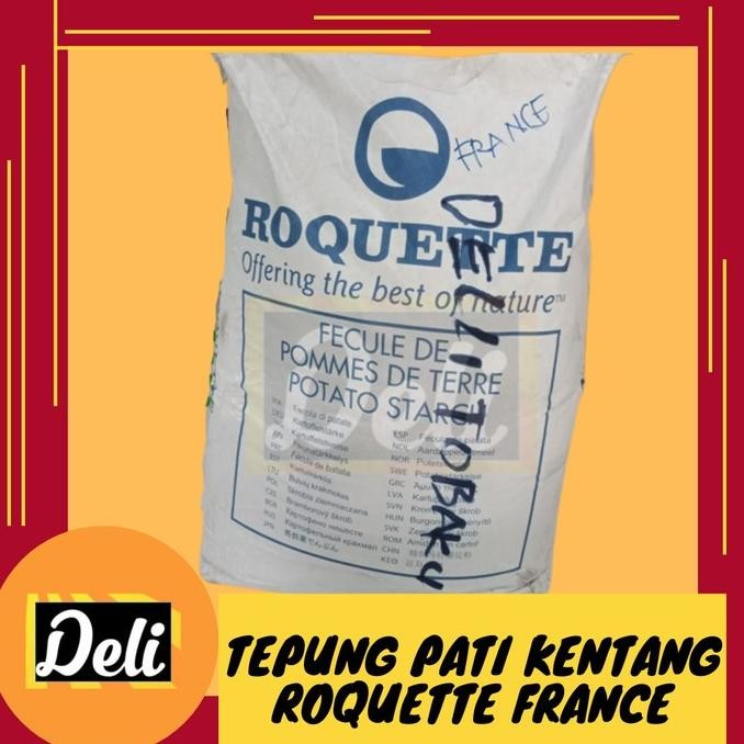 

(Expert) Potato Starch Roquette France Tepung Pati Kentang Putih Timbangan 1kg