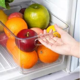 

Terlaris Food Organizer Kulkas Tempat Penyimpanan Bahan Acrylic Multifungsi
