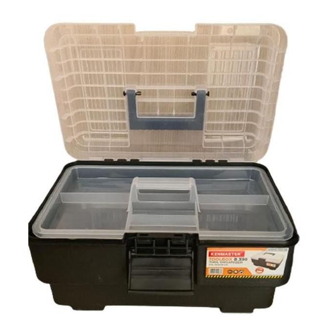 

Terlaris Kenmaster B390 Toolbox Tool Organizer Box Kotak Perkakas Serbaguna