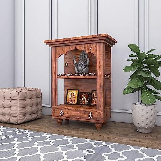

Terlaris Wooden Cabinet Temple Mandir For Pooja At Hindu Home