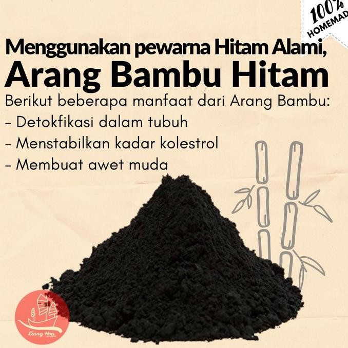 

(Expert) 500 gr Taosa (Red Bean) dengan Arang Bambu Hitam | Filling kue