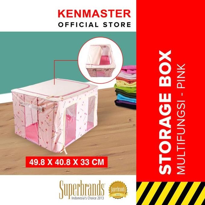 

Terlaris Storage Box Sy-213 / Tempat Penyimpanan Serbaguna/ Tempat Pakaian-Pink
