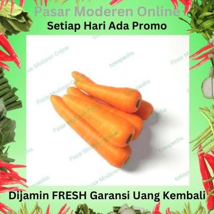 

Wortel import/Dagang sayur segar/Pedagang sayuran online Serpong-500gr