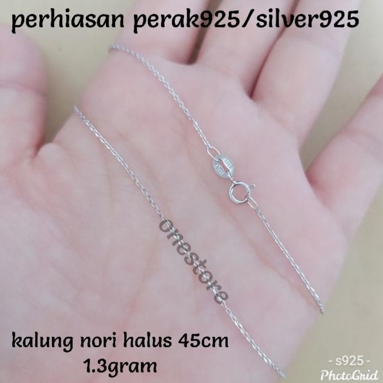 sfI KALUNG NORI HALUS 1.3GRAM PERAK 925 LAPIS MAS AST