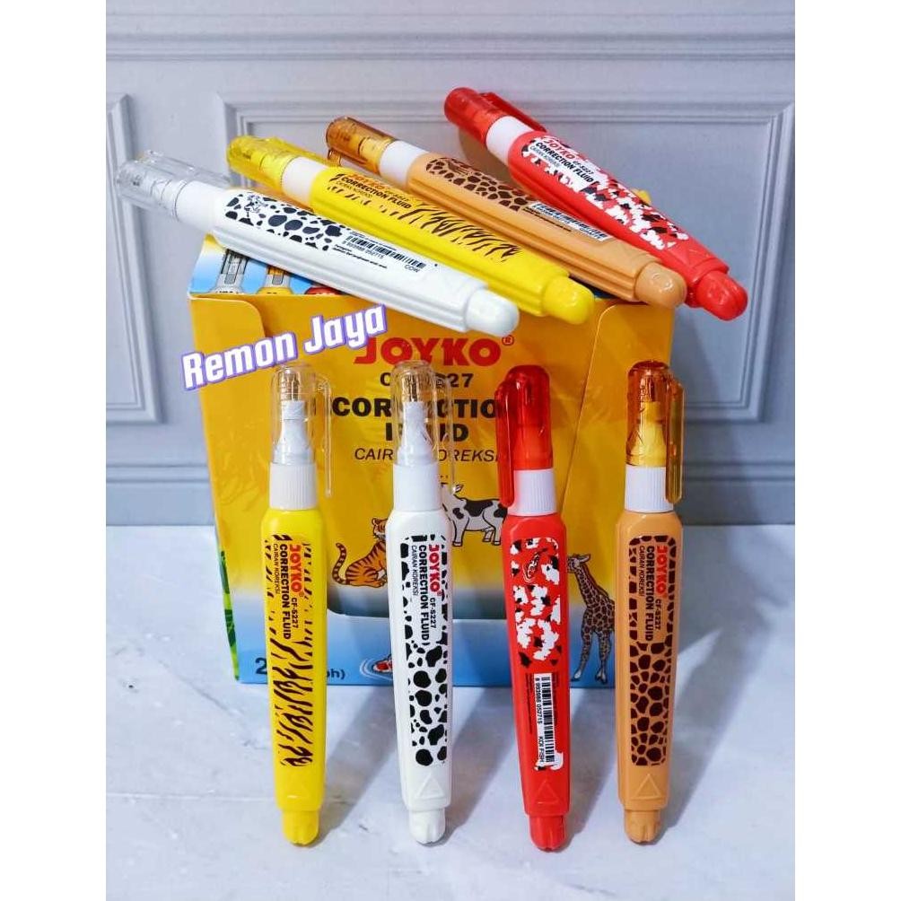 

PROMO (ISI 24 PCS) TIP EX Correction Fluid Cairan Koreksi Penghapus Cair Joyko CF-S227