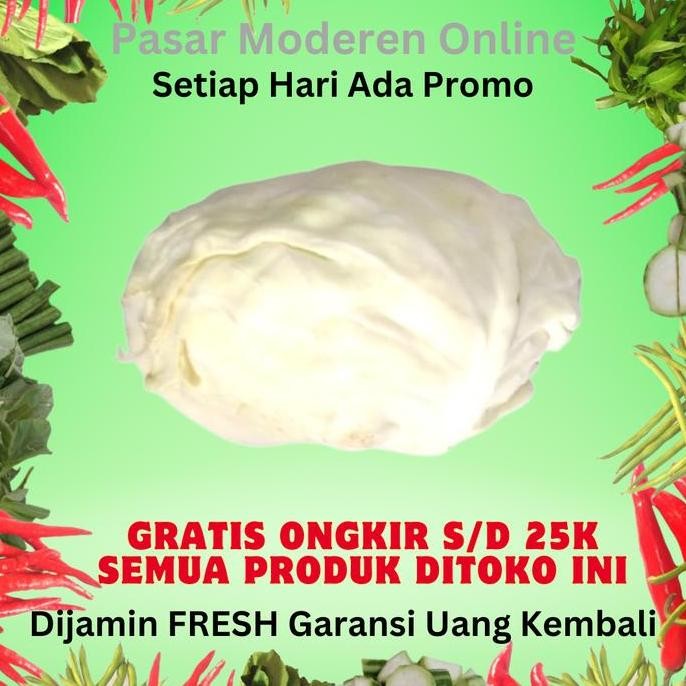 

Kol/kubis/Sayur Segar/Pedagang Sayur-500 Gram