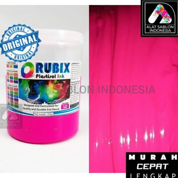 

TINTA SABLON PLASTISOL RUBIX PINK STABILO FLO PINK 500GR
