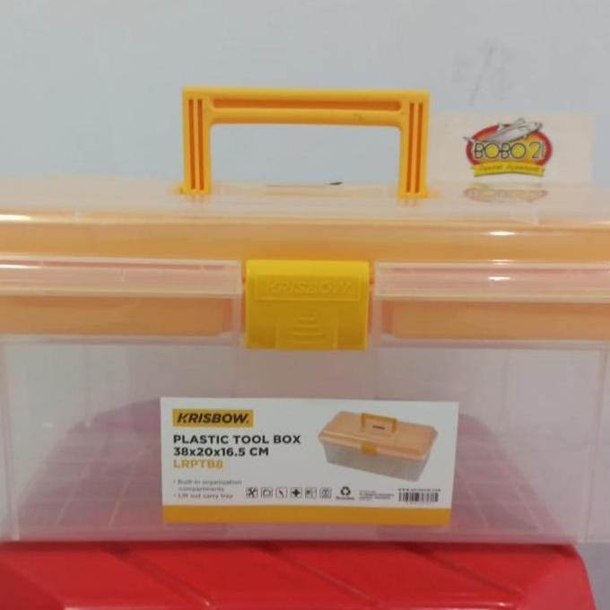 

Terlaris Kotak Perkakas Tool Box Tempat Simpan Storage Box Tempat Penyimpanan Krisbow