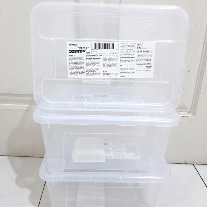 

Terlaris Kotak Plastik Transparan Serba Guna / Kotak Penyimpanan Storage Box