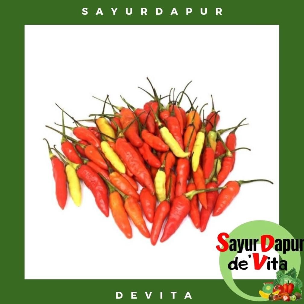 

Cabai Rawit Segar Bersih 100 gram, 250 gram