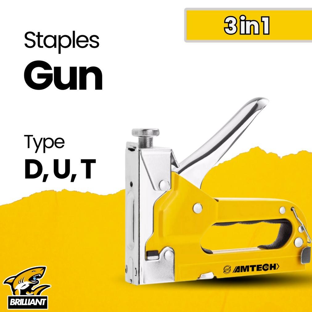 

Staples Tembak Jok Motor 3 in 1 Stapler Gun Multifungsi FREE ISI REFILL AST