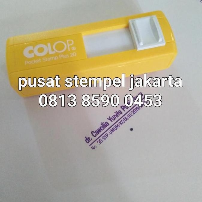

Stempel Colop Poket 2.0 / Stempel Dokter