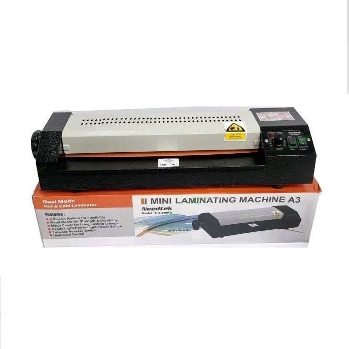 

MESIN LAMINATING NEEDTEK ND-330KS METAL BODY - LAMINATOR A3 / ALAT LAMINASI ND330K AST