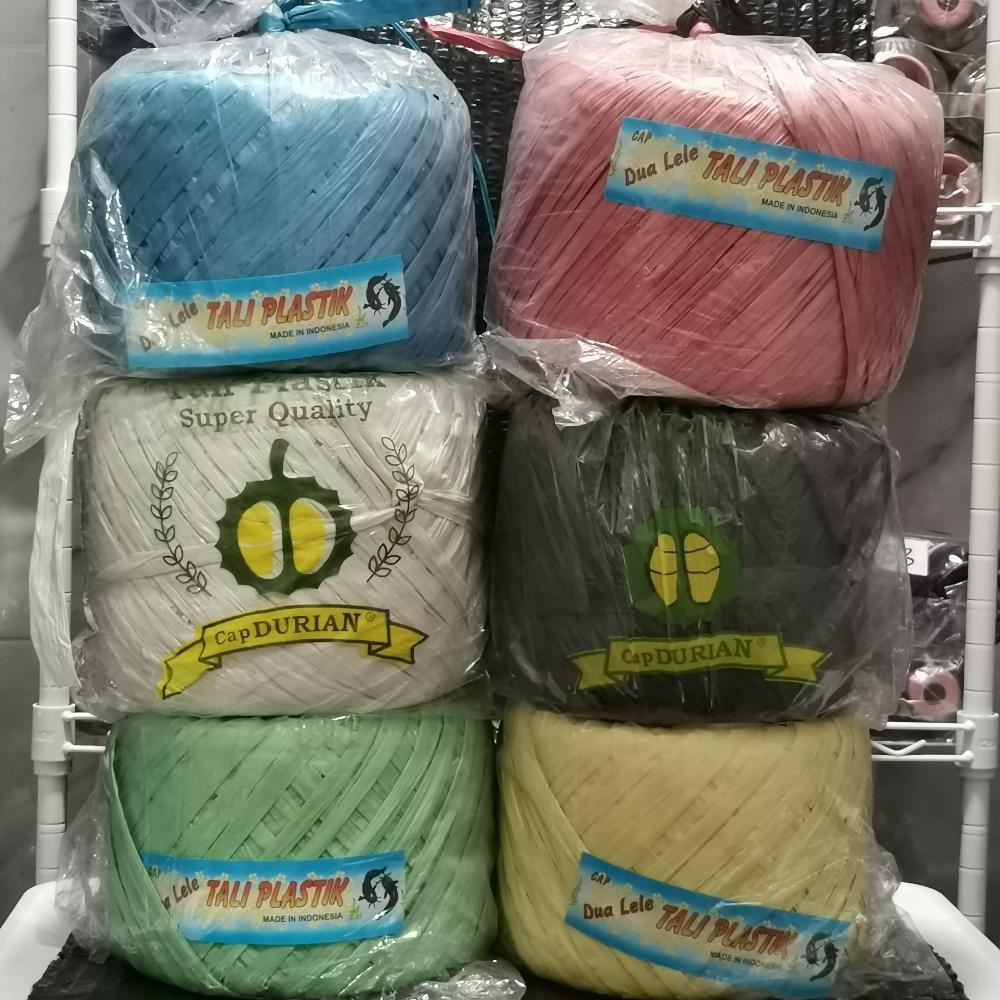 

Tali Rafia Plastik 800GR Durian / Lele AST