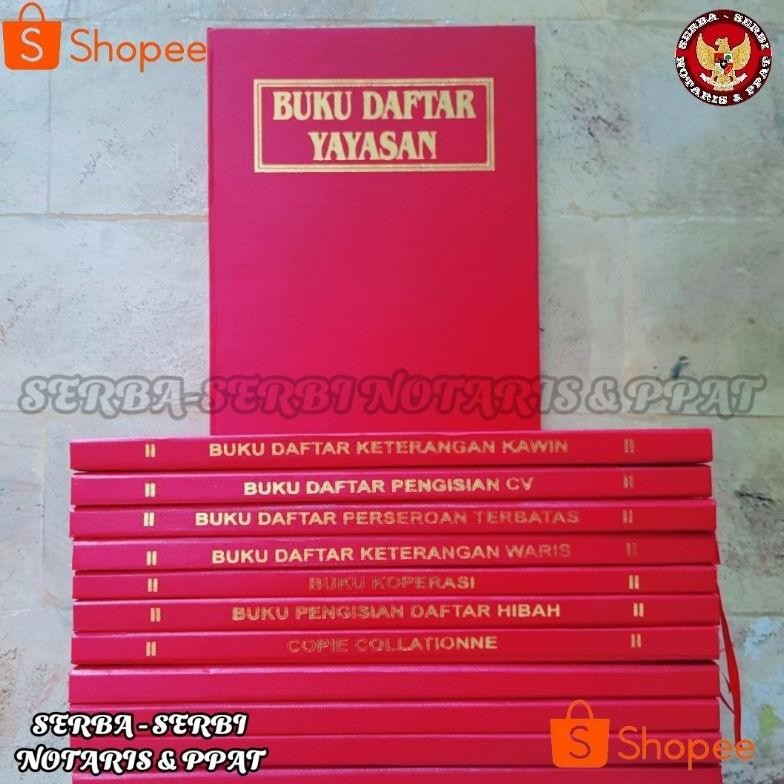 

Buku daftar yayasan buku pendukung notaris AST