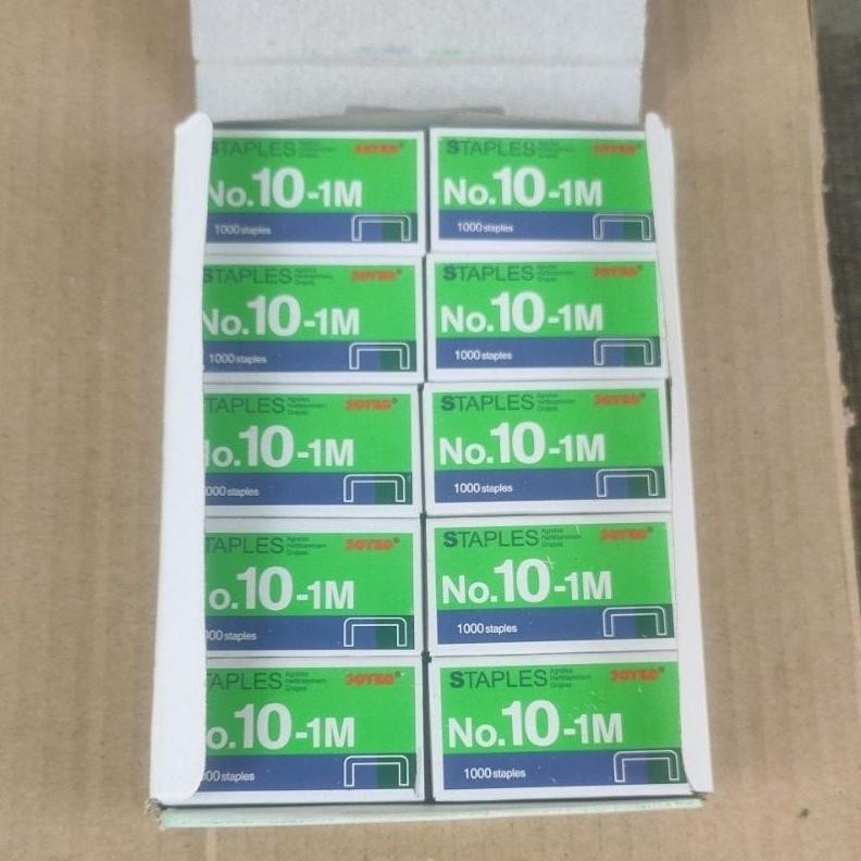 

Isi Staples Joyko No 10 kecil (20kotak) isi Stapler/ hekter kecil AST