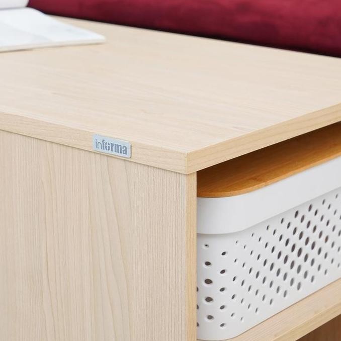 Informa Rana Meja Tamu Rectangle - Cokelat Maple