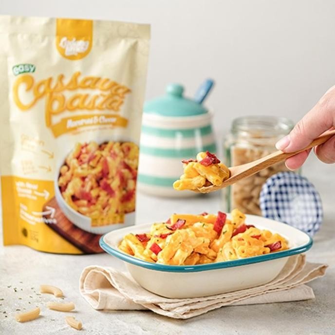 

(Expert) Gluten Free Cassava Mac Cheese Pasta Singkong 115 gr - Ladang Lima
