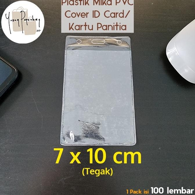 

Super Sale Kantong Plastik Mika Cover Nametag Panitia / Id Card Uk. 7 X 10