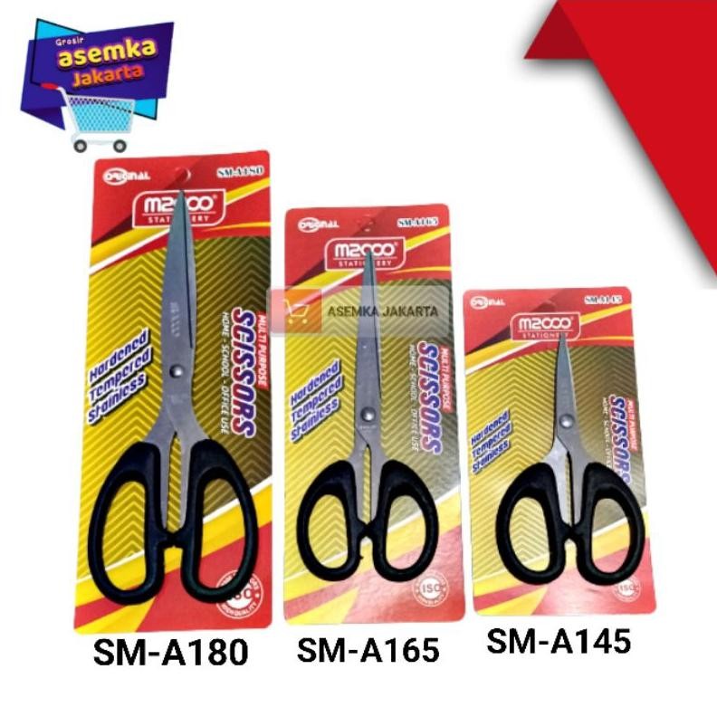 

Gunting kertas M2000 Stationery BESAR sedang kecil grosir(6pcs) AST