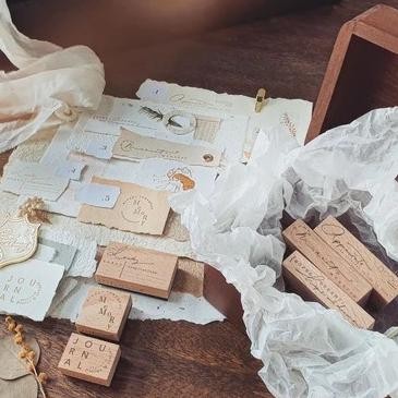 

Nove Production Rubber Stamp - W Collection AST