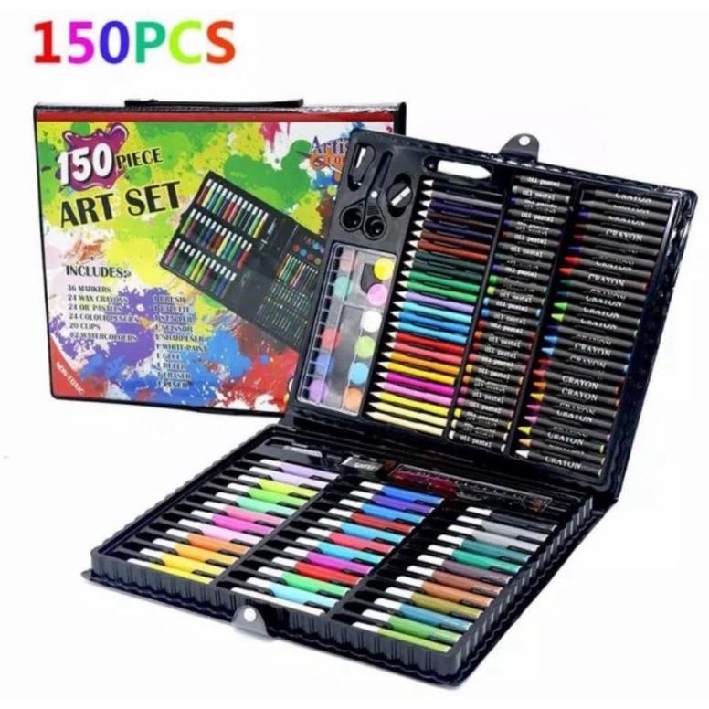 

ART SET 150 PCS / CRAYON SET 150 PCS / ALAT LUKIS ANAK SET AST