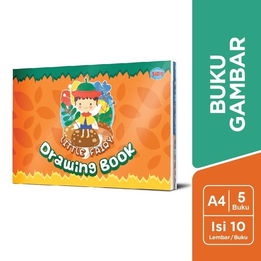 

SiDU Buku Gambar A4 Isi 5 buku/pak AST