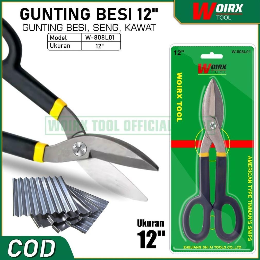 

WOIRX TOOL Gunting Seng Gunting Besi Gunting Kawat 12 inch 12" AST
