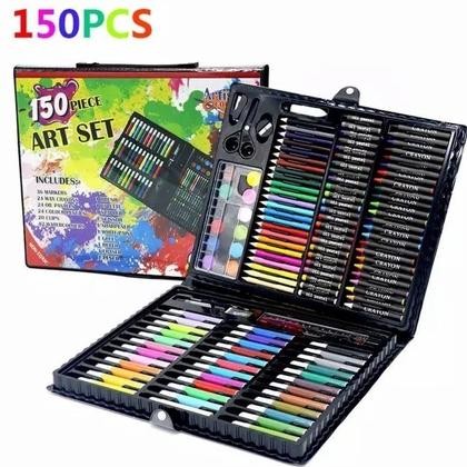 

crayon set 150pcs anak cat air mewarnai anak set gambar anak mengganbar anak pensil warna set AST