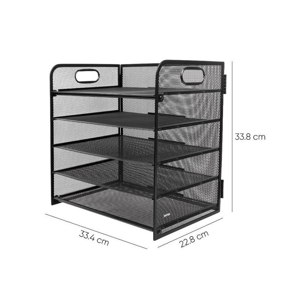 

Document Tray / Rak Dokumen Kertas / Origanizer Meja Besi Jaring 5 Susun - Joyko DT-63 AST